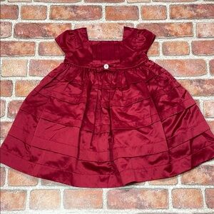 Gymboree Elegant Red Baby Dress